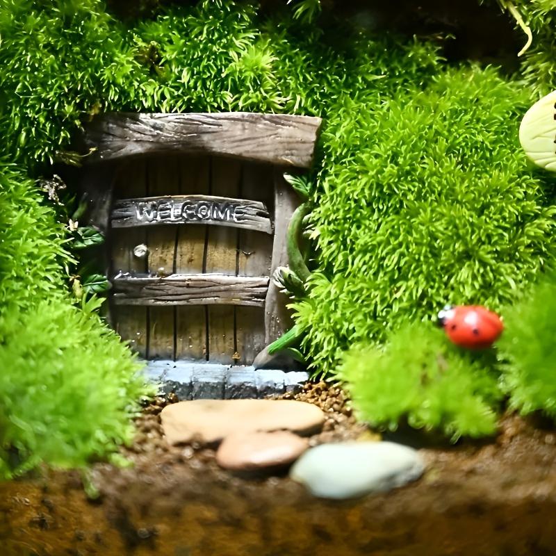 Mini Fairy Tale Garden Window Resin Mini Bonsai Character DIY Craft