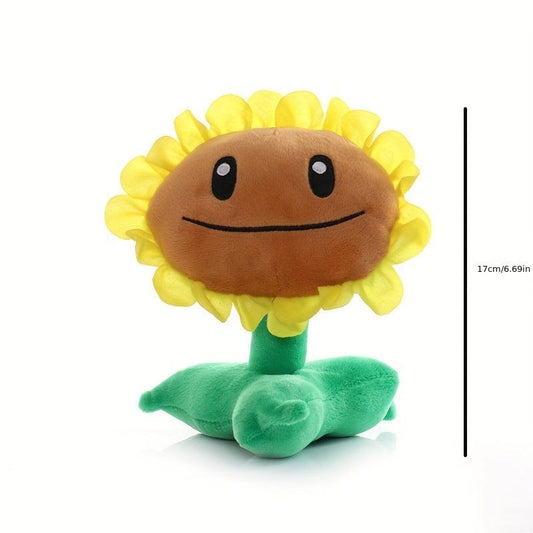 Sunflower Plush Toy Doll PVZ Stuffed Figure Doll Sunflower Plush