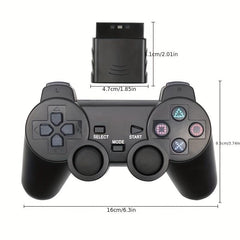 Wireless Vibrating Gamepad 2pcs Joysticks For PC USB Game Controller