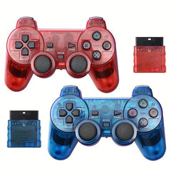 Wireless Vibrating Gamepad 2pcs Joysticks For PC USB Game Controller