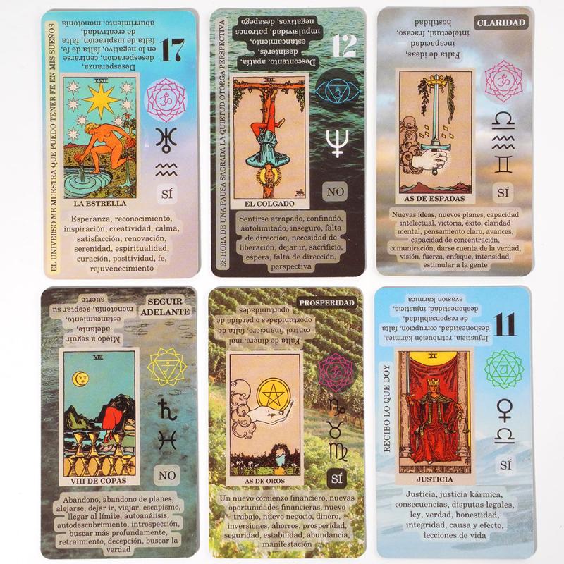 Spanish Edition Tarot Deck Fortune Telling Cards