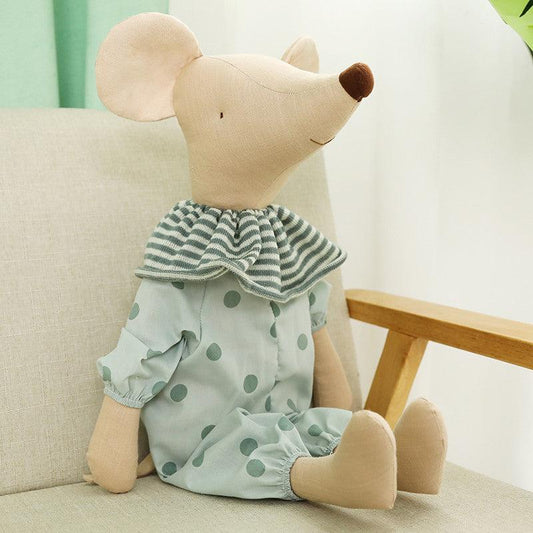Kids Toy Little Pink Green Mouse Doll Stuffed Toy