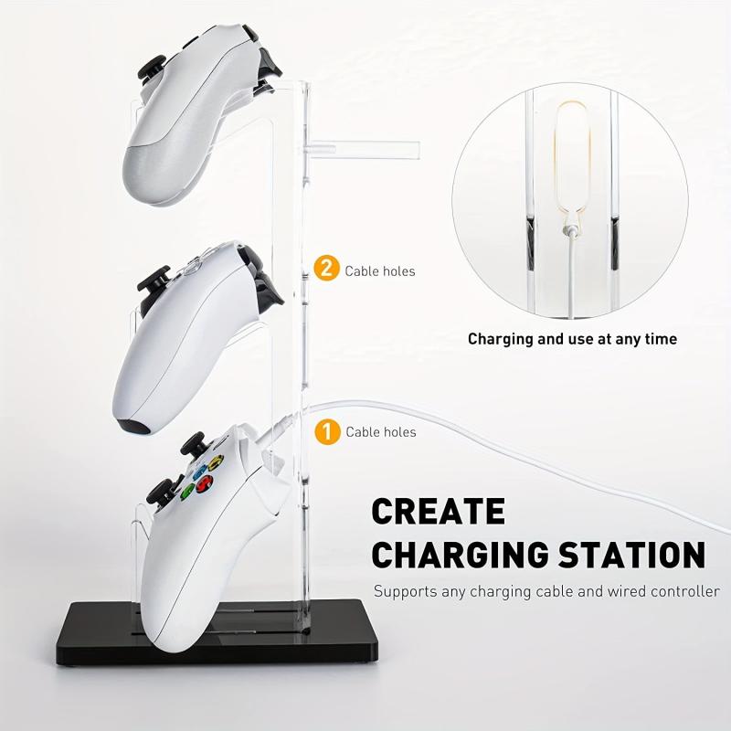 3 Tier Game Handle Controller Holder for Enhanced Gaming