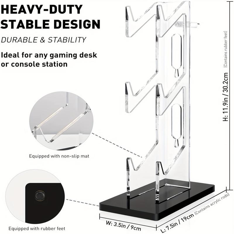 3 Tier Game Handle Controller Holder for Enhanced Gaming