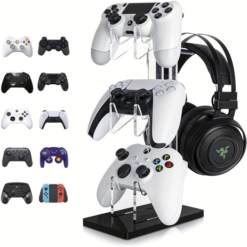3 Tier Game Handle Controller Holder for Enhanced Gaming