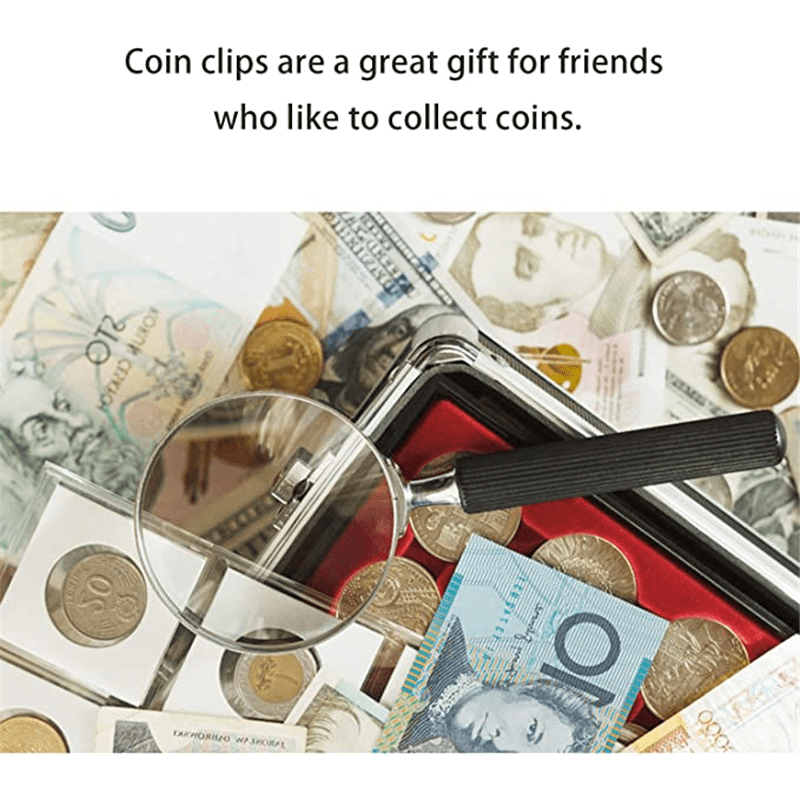 50Pcs Square Cardboard Coin Holders Assortment For Stamp Collection Storage