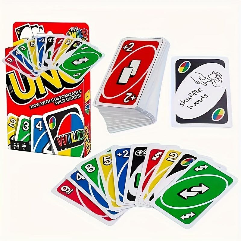 3 Packs Uno Cards Game Party Fun Interactive Game Family Game Night