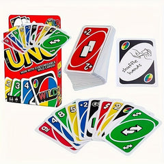3 Packs Uno Cards Game Party Fun Interactive Game Family Game Night