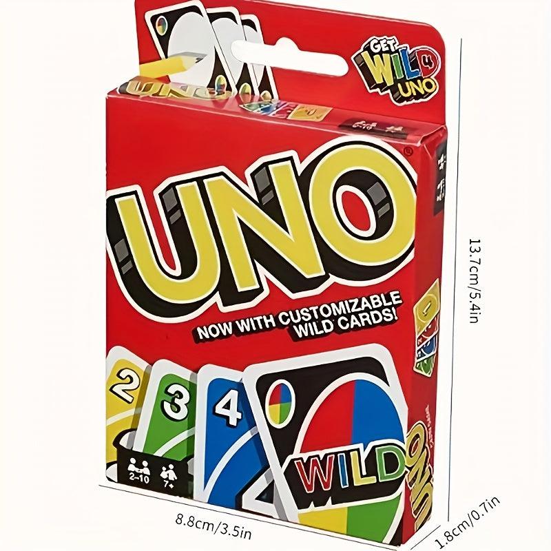 3 Packs Uno Cards Game Party Fun Interactive Game Family Game Night