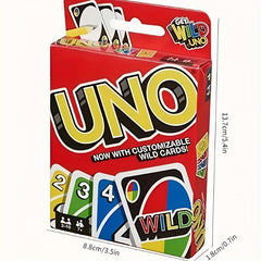 3 Packs Uno Cards Game Party Fun Interactive Game Family Game Night