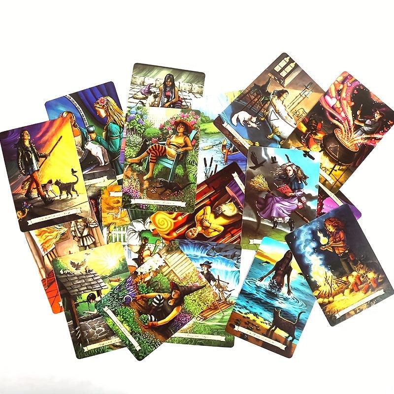 Everyday Witch Oracle Cards Future Fate Divination Party Game