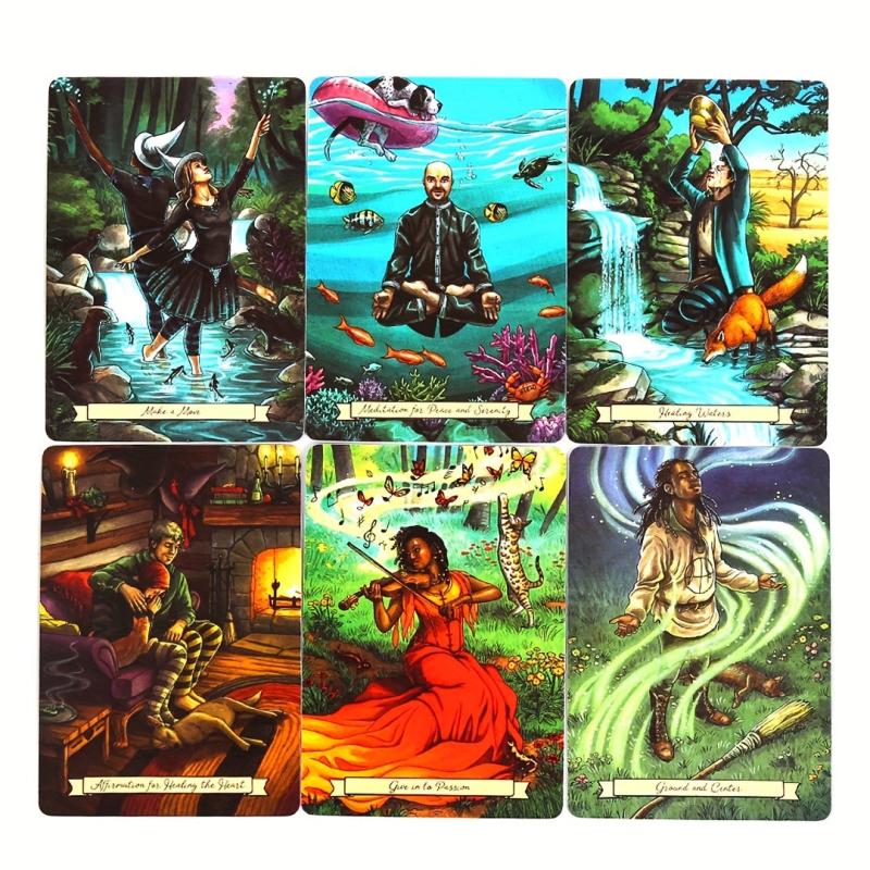Everyday Witch Oracle Cards Future Fate Divination Party Game