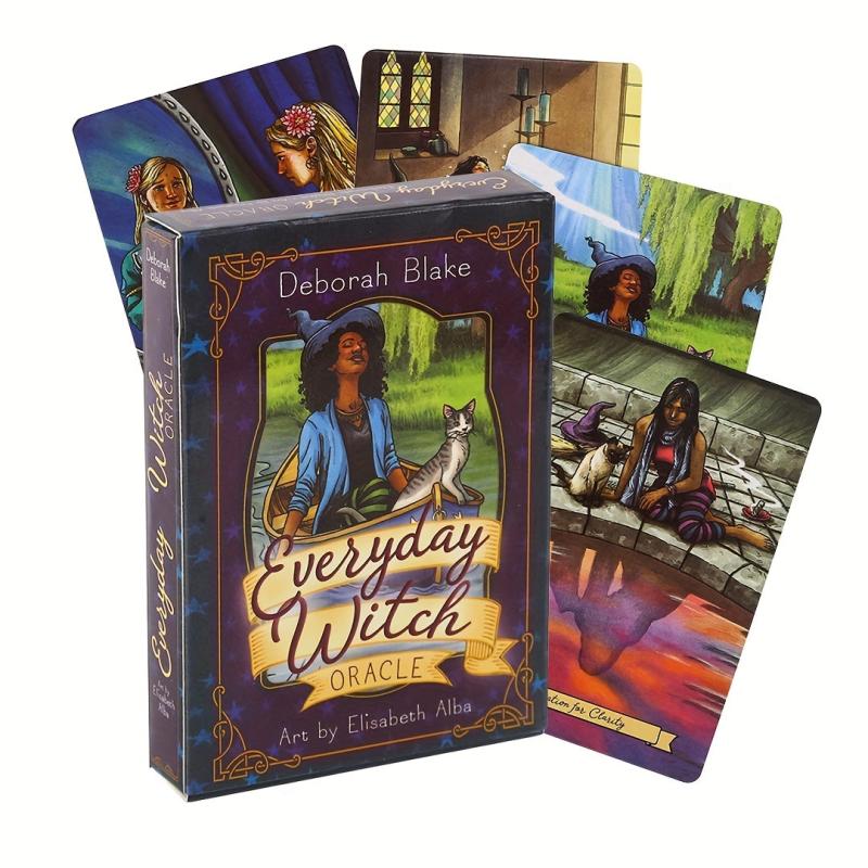 Everyday Witch Oracle Cards Future Fate Divination Party Game