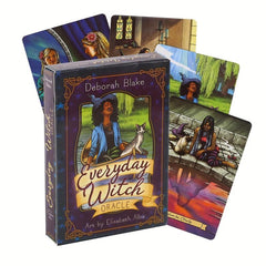 Everyday Witch Oracle Cards Future Fate Divination Party Game