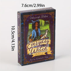 Everyday Witch Oracle Cards Future Fate Divination Party Game