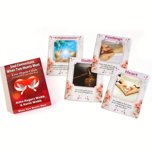 Soul Connections Love Oracle Cards - 52 Fortune Telling Cards