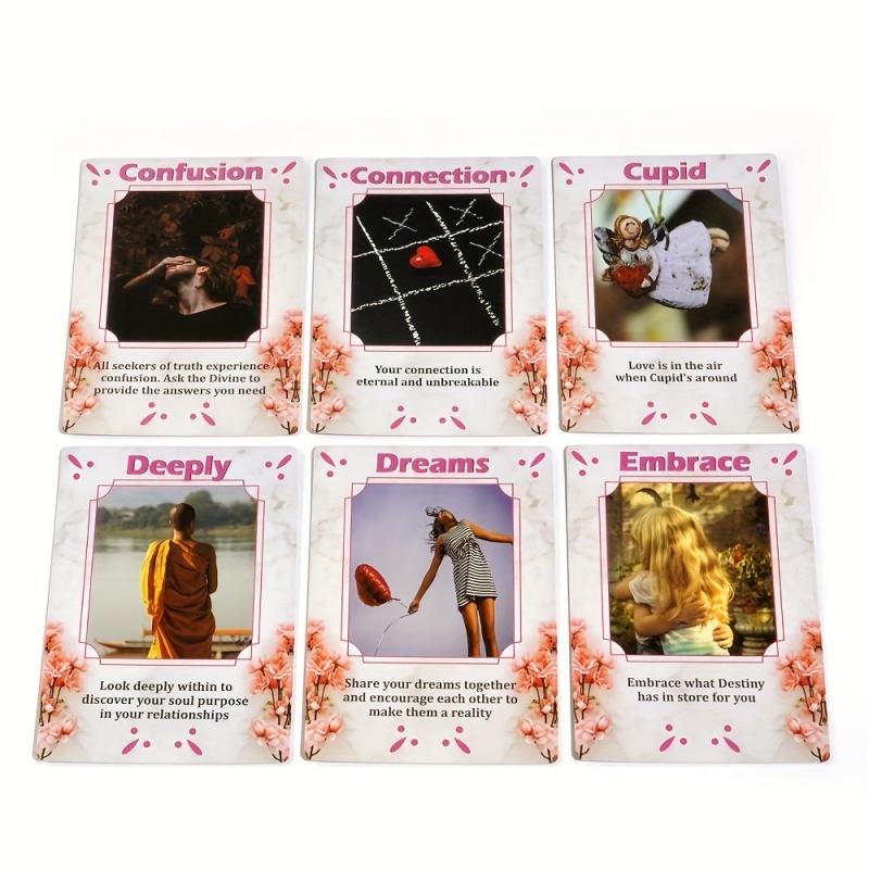 Soul Connections Love Oracle Cards - 52 Fortune Telling Cards