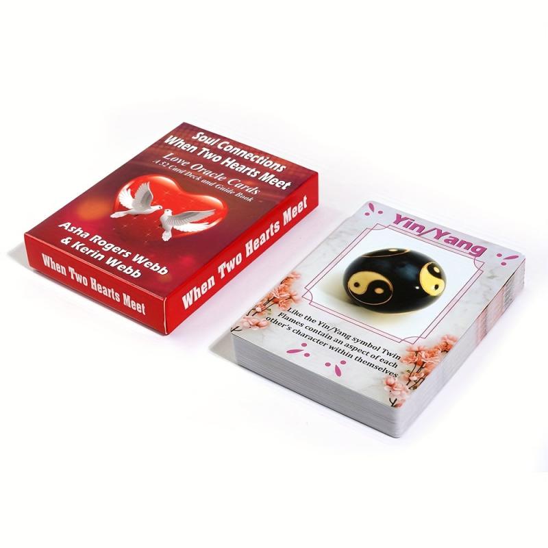 Soul Connections Love Oracle Cards - 52 Fortune Telling Cards