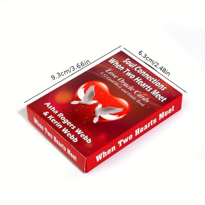 Soul Connections Love Oracle Cards - 52 Fortune Telling Cards