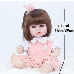 Reborn Doll with Enamel Body - Perfect Gift for Any Occasion