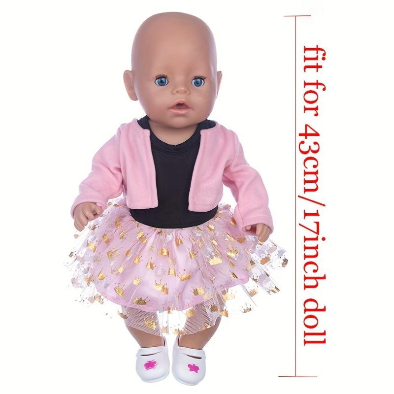 Gauze Dress Set for 17-inch Dolls