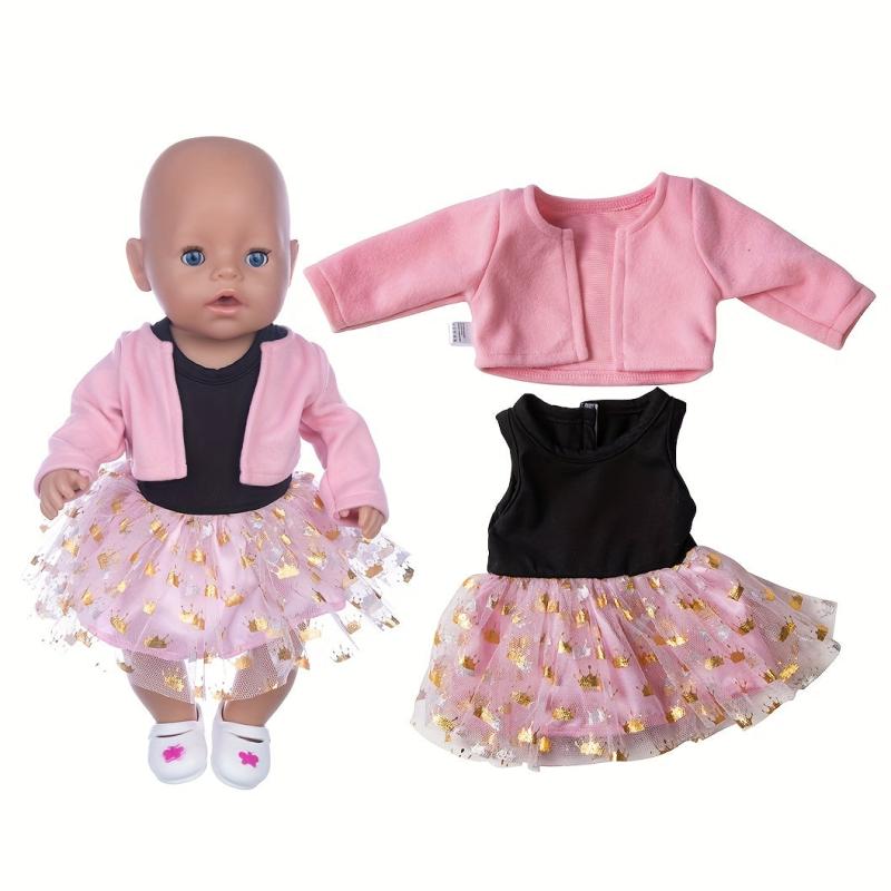 Gauze Dress Set for 17-inch Dolls