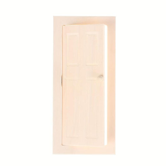 1:12 Scale Interior Wooden Door DIY Dollhouse Furniture Accessories