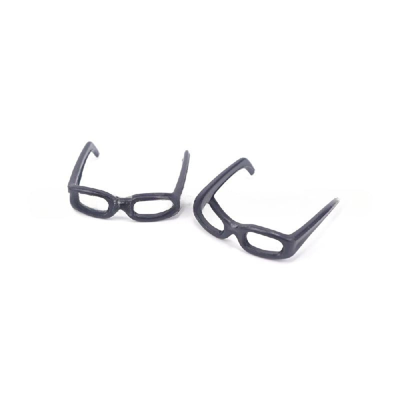 5pcs Mini Micro Glasses Dollhouse Little Yellow Duck Glasses Doll DIY Material