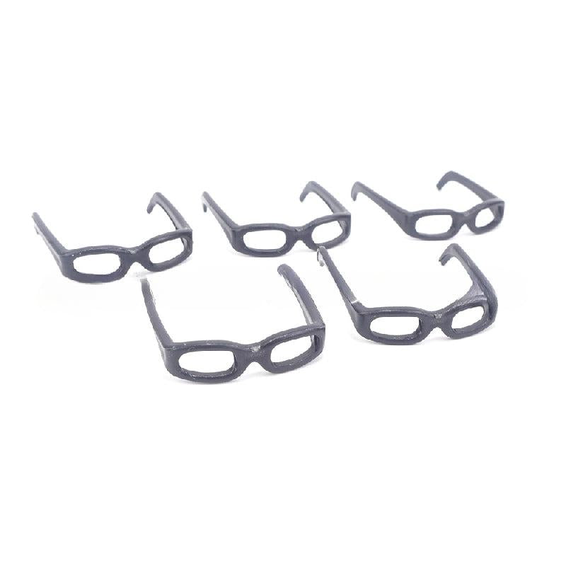 5pcs Mini Micro Glasses Dollhouse Little Yellow Duck Glasses Doll DIY Material