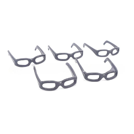 5pcs Mini Micro Glasses Dollhouse Little Yellow Duck Glasses Doll DIY Material