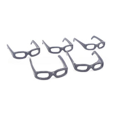 5pcs Mini Micro Glasses Dollhouse Little Yellow Duck Glasses Doll DIY Material