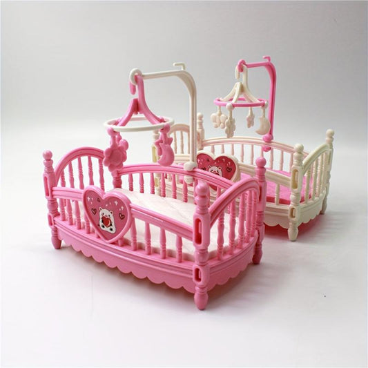 Doll Accessories Bed Family Toys Play House Decorations