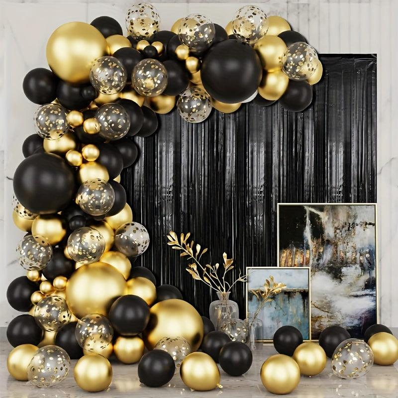 4pcs Foil Fringe Curtains Party Streamers Halloween Decor