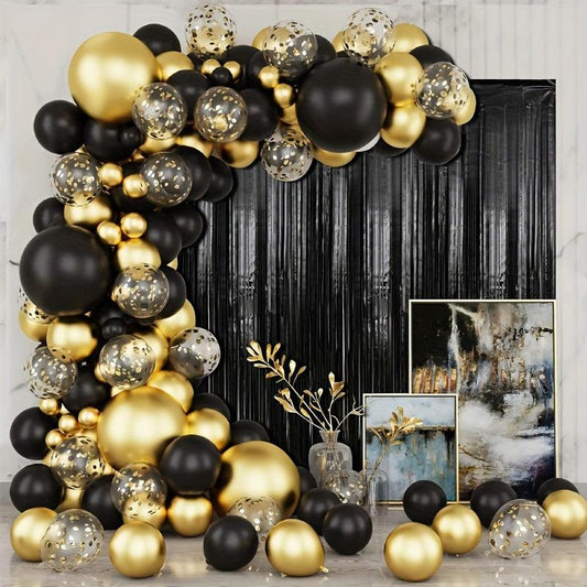 4pcs Foil Fringe Curtains Party Streamers Halloween Decor