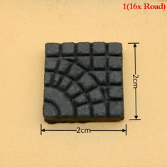 36pcs DIY Building Scenery Landscape Model Bricks for Sand Table