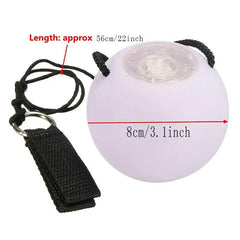 LED Glow Soft Ball Rainbow Fade High Strobe Spinning Toy