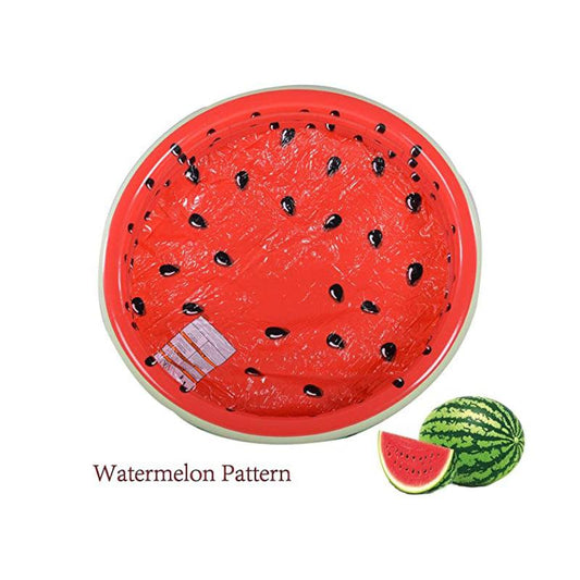 Watermelon Pattern Inflatable Baby Kiddie Pool Summer Fun Swimming Pool