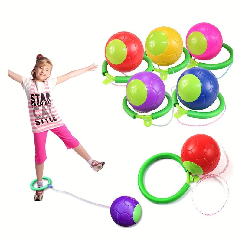 1pc Bungee Ball Jumping Ball Outdoor Swing Toy