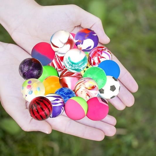 Small Bouncy Balls Mixed Party Bag Filler Room Decoration