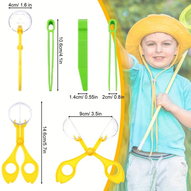 Outdoor Insect Scissors and Tweezers Set for Kids