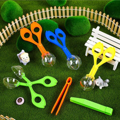 Outdoor Insect Scissors and Tweezers Set for Kids