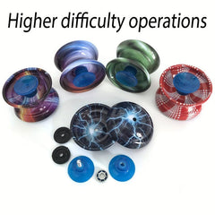 1 Pc Metal Three Bearing Yo Yo Ball Upgraded Three Bearing Yo Yo Ball Dazzling