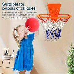 Foldable Basketball Wall Hanging Goal Indoor Outdoor Kids Toy
