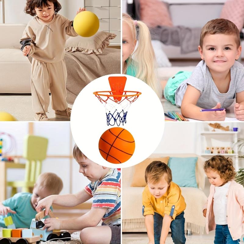 Foldable Basketball Wall Hanging Goal Indoor Outdoor Kids Toy