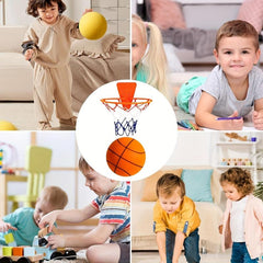 Foldable Basketball Wall Hanging Goal Indoor Outdoor Kids Toy