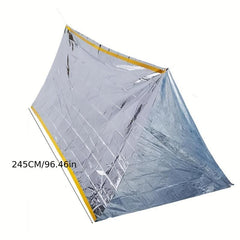 Outdoor Camping Portable Aluminum Film Warm Tent