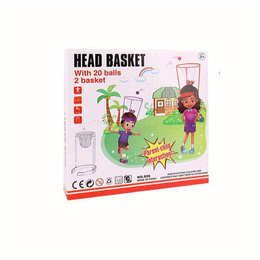 2 piece Hoop Basketball Party Game Carnival Game Adjustable Basketball Headband