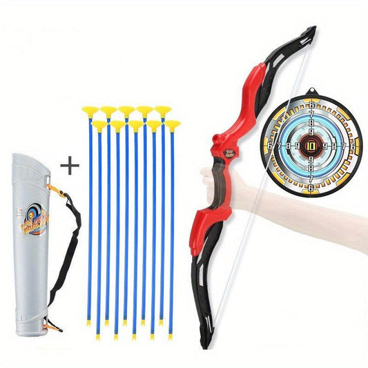 Kids' Archery Set with 10 Suction Cup Arrows - Outdoor Sports Toy