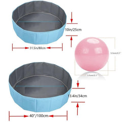 Folding Ocean Ball Pool Mixed Ocean Ball Christmas Halloween Thanksgiving