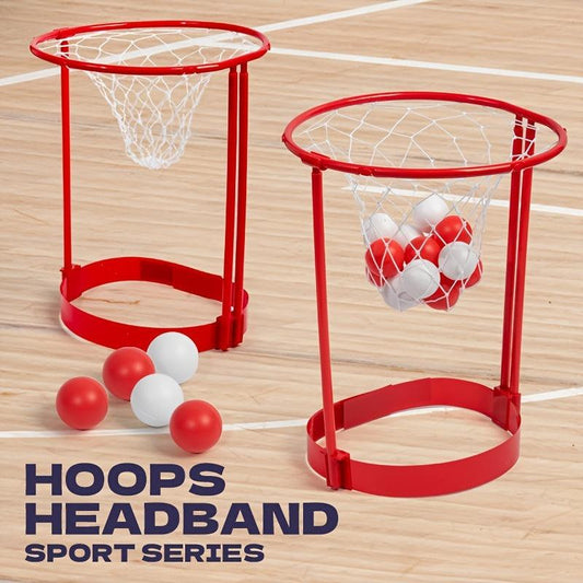 2 Packs Head Hoop Basketball Party Game For Kids And Adults Carnival Game